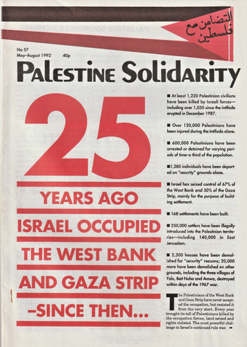 Palestine solidarity campaign - solidarity,