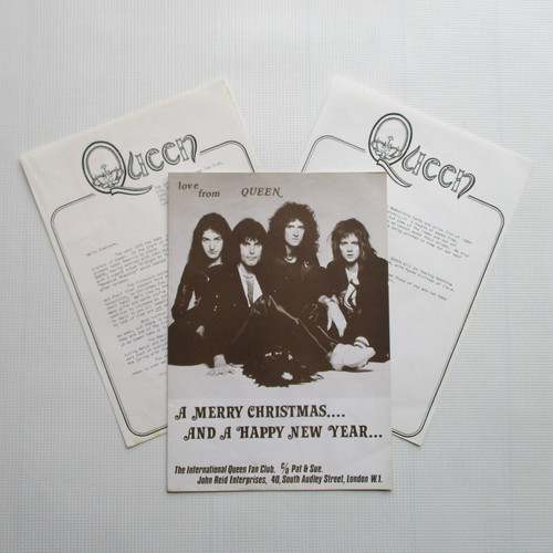Queen fan club 1975 magazine - club,