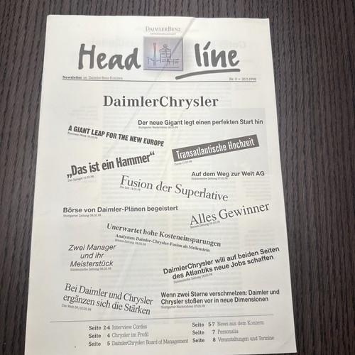 Daimlerchrysler newsletter - daimlerchrysler,,
