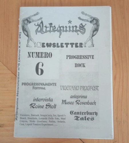 Fanzine harlequins newsletter - fanzine,