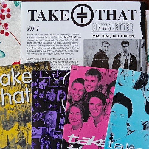 Konvolut take that - take, newsletter