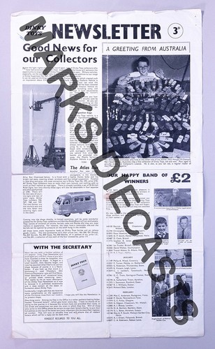 Dinky toys newsletter - newsletter, vom