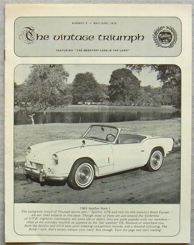 Vintage triumph register - register, usa