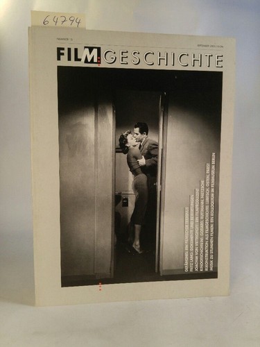 Filmgeschichte nr 15 - filmgeschichte, nr.