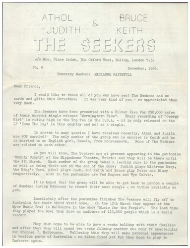 C2707 the seekers newsletter - c2707/,