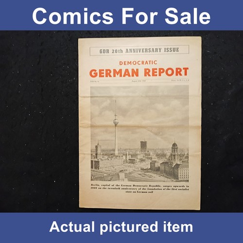 Democratic german report 1969 - democratic,